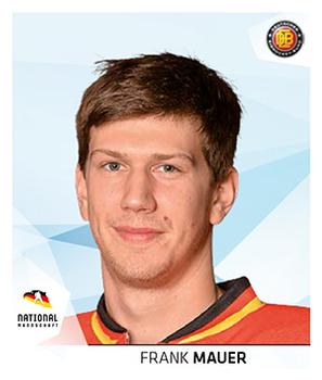 2014-15 Playercards Stickers (DEL) #301 Frank Mauer Front