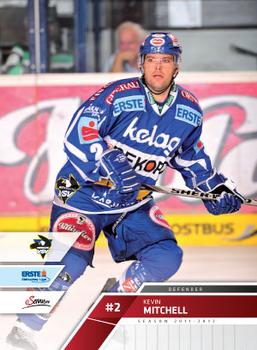 2011-12 Austrian EBEL #EBEL-062 Kevin Mitchell Front