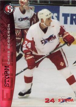 1996-97 SplitSecond Toledo Storm (ECHL) #NNO Chris Bergeron Front