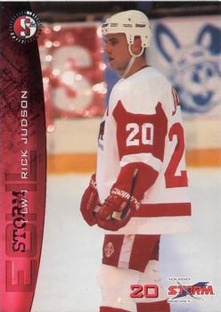 1996-97 SplitSecond Toledo Storm (ECHL) #NNO Rick Judson Front