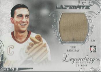 2014-15 In The Game Ultimate Memorabilia - Ultimate Legendary Sweaters Jersey #LS-TL1 Ted Lindsay Front