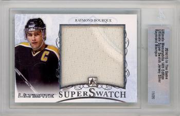 2014-15 In The Game Ultimate Memorabilia - Ultimate Super Swatch Jersey #SS-9 Raymond Bourque Front