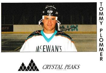 1995-96 Sheffield Steelers (BNL) #NNO Tommy Plommer Front
