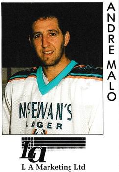 1995-96 Sheffield Steelers (BNL) #NNO Andre Malo Front