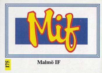 1991-92 Semic Elitserien (Swedish) Stickers #175 Malmo/Team Emblem Front