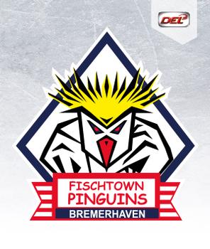 2016-17 Playercards Stickers (DEL) #57 Bremerhaven Logo Front