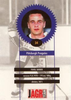 1999-00 Czech OFS #34 Pavel Skrbek Back