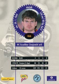 1999-00 Czech OFS #466 Petr Kankovsky Back