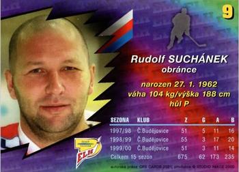 2000-01 Czech OFS #9 Rudolf Suchanek Back