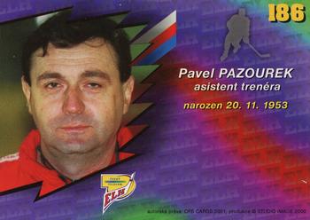 2000-01 Czech OFS #186 Pavel Pazourek Back