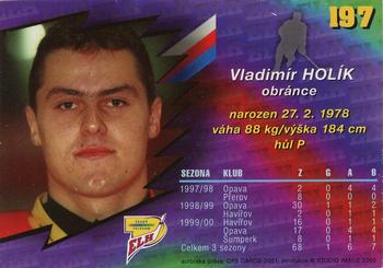 2000-01 Czech OFS #197 Vladimir Holik Back