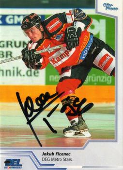 2002-03 Playercards (DEL) #46 Jakub Ficenec Front