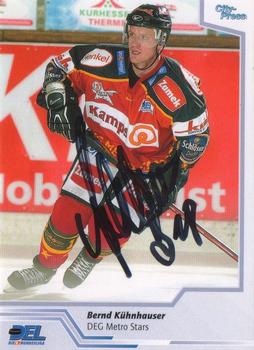 2002-03 Playercards (DEL) #53 Bernd Kuhnhauser Front