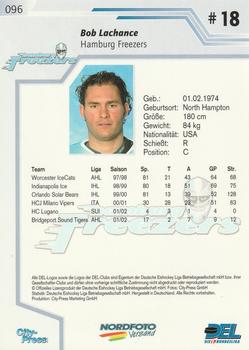 2002-03 Playercards (DEL) #96 Bob Lachance Back