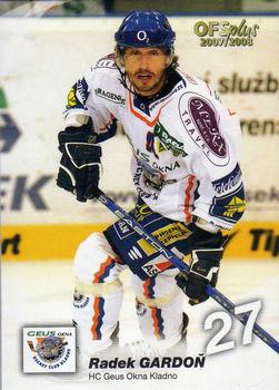 2007-08 Czech OFS #59 Radek Gardon Front