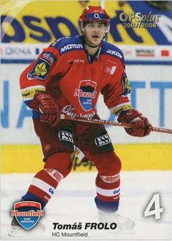2007-08 Czech OFS #322 Tomas Frolo Front