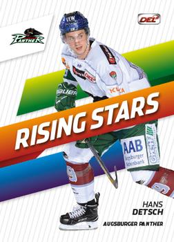 2016-17 German DEL Playercards Premium - Rising Stars #DEL-RS01 Hans Detsch Front