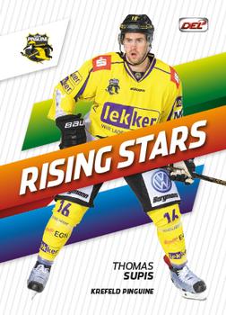 2016-17 German DEL Playercards Premium - Rising Stars #DEL-RS06 Thomas Supis Front