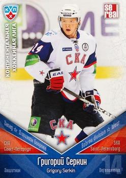 2011-12 Sereal KHL Basic Series #СКА026 Grigory Serkin Front