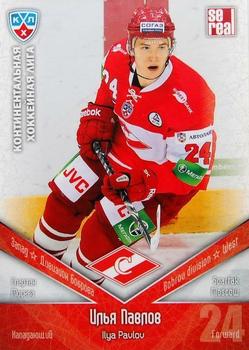 2011-12 Sereal KHL Basic Series #SPT027 Ilya Pavlov Front