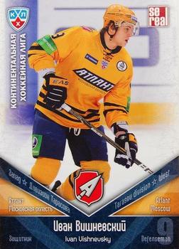 2011-12 Sereal KHL Basic Series #АТЛ007 Ivan Vishnevsky Front