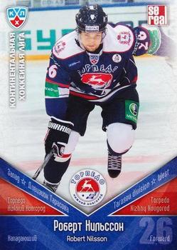 2011-12 Sereal KHL Basic Series #ТОP025 Robert Nilsson Front