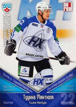 2011-12 Sereal KHL Basic Series #НХК009 Tuukka Mäntylä Front