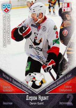 2011-12 Sereal KHL Basic Series #ТРК007 Deron Quint Front