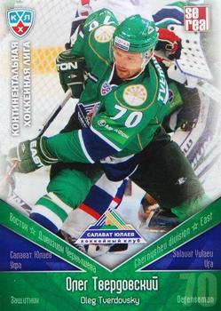 2011-12 Sereal KHL Basic Series #СЮЛ009 Oleg Tverdovsky Front