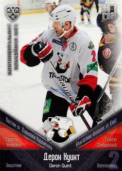 2011-12 Sereal KHL Basic Series - Silver Parallel #ТРК007 Deron Quint Front