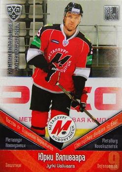 2011-12 Sereal KHL Basic Series - Silver Parallel #МНК005 Jyrki Välivaara Front