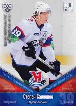 2011-12 Sereal KHL Basic Series - Silver Parallel #СИБ019 Stepan Sannikov Front