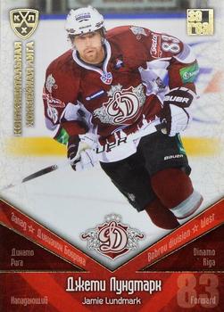 2011-12 Sereal KHL Basic Series - Gold Parallel #ДРГ024 Jamie Lundmark Front