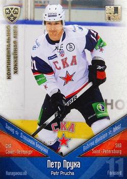 2011-12 Sereal KHL Basic Series - Gold Parallel #СКА012 Petr Prucha Front