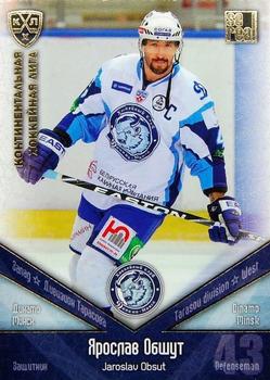 2011-12 Sereal KHL Basic Series - Gold Parallel #ДМИ001 Jaroslav Obsut Front