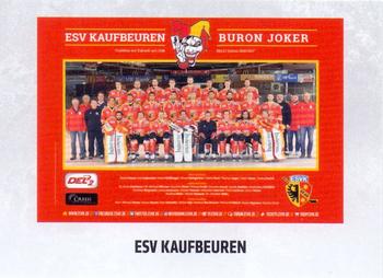 2016-17 Playercards (DEL2) #DEL2-332 ESV Kaufbeuren Front