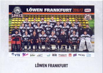 2016-17 Playercards (DEL2) #DEL2-340 Lowen Frankfurt Front