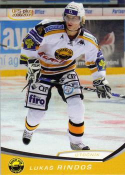 2008-09 Czech OFS #52 Lukas Rindos Front