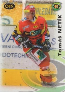 2003-04 Czech OFS #84 Tomas Netik Front