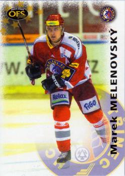 2003-04 Czech OFS #292 Marek Melenovsky Front