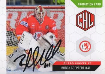2015-16 Playercards Premium Series 1 (DEL) - Promotion Cards #NNO Bobby Goepfert Front