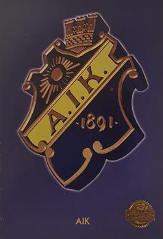 1994-95 Leaf Elit Set (Swedish) #147 AIK Logo Front