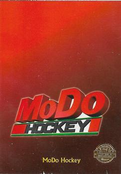 1994-95 Leaf Elit Set (Swedish) #156 MoDo Hockey Logo Front