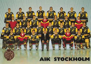 1994-95 Leaf Elit Set (Swedish) #307 AIK Front