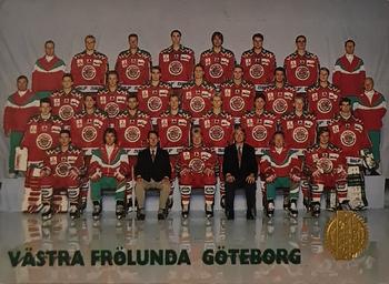 1994-95 Leaf Elit Set (Swedish) #318 Vastra Frolunda Front