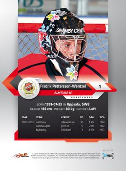 2010-11 HockeyAllsvenskan #ALLS-001 Fredrik Pettersson-Wentzel Back