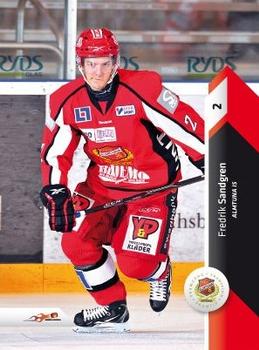 2010-11 HockeyAllsvenskan #ALLS-003 Fredrik Sandgren Front