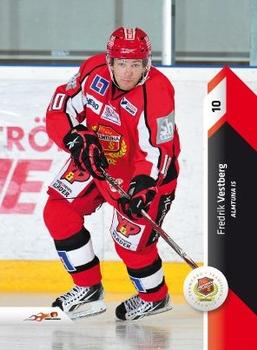 2010-11 HockeyAllsvenskan #ALLS-010 Fredrik Vestberg Front
