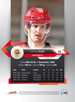2010-11 HockeyAllsvenskan #ALLS-012 Jimmie Kraft Back