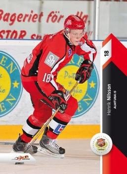 2010-11 HockeyAllsvenskan #ALLS-015 Henrik Nilsson Front